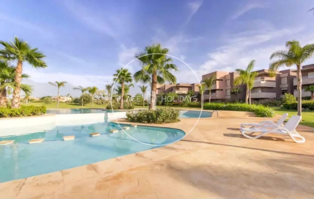 🇫🇷 appartement de vacances 2 chambres avec piscine – location à marrakech (minimum 3 nuits)